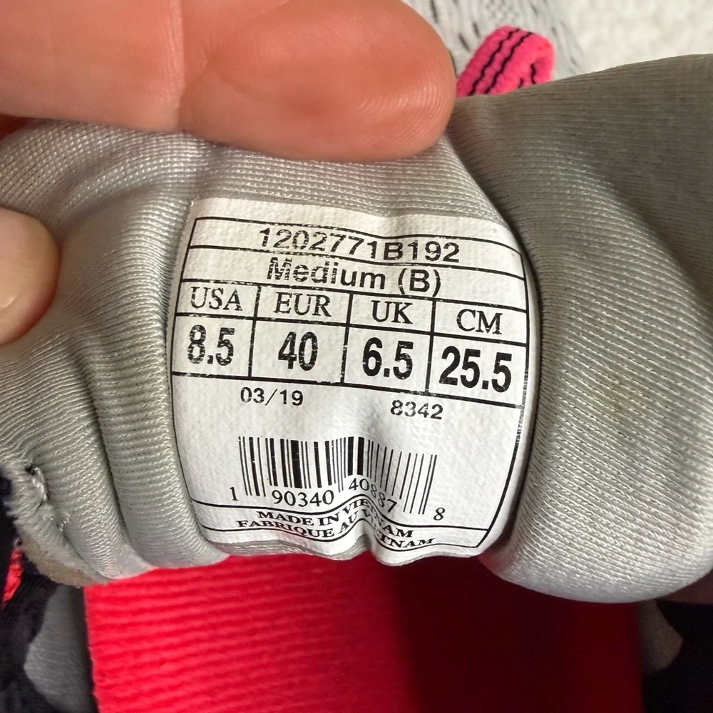 Brooks Women's Athletic Shoes - White, Pink, and Black - Picture 7 of 14